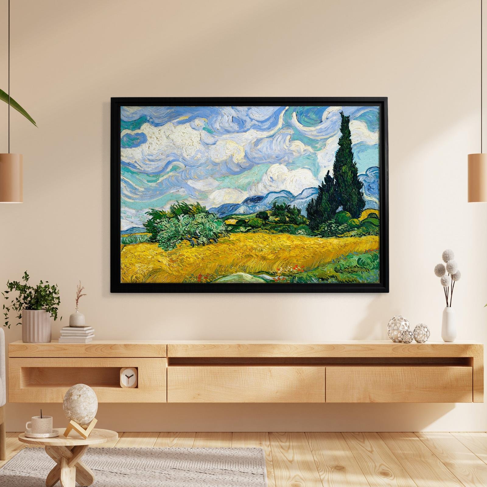 Selvili Buğday Tarlası (1889) – Vincent van Gogh