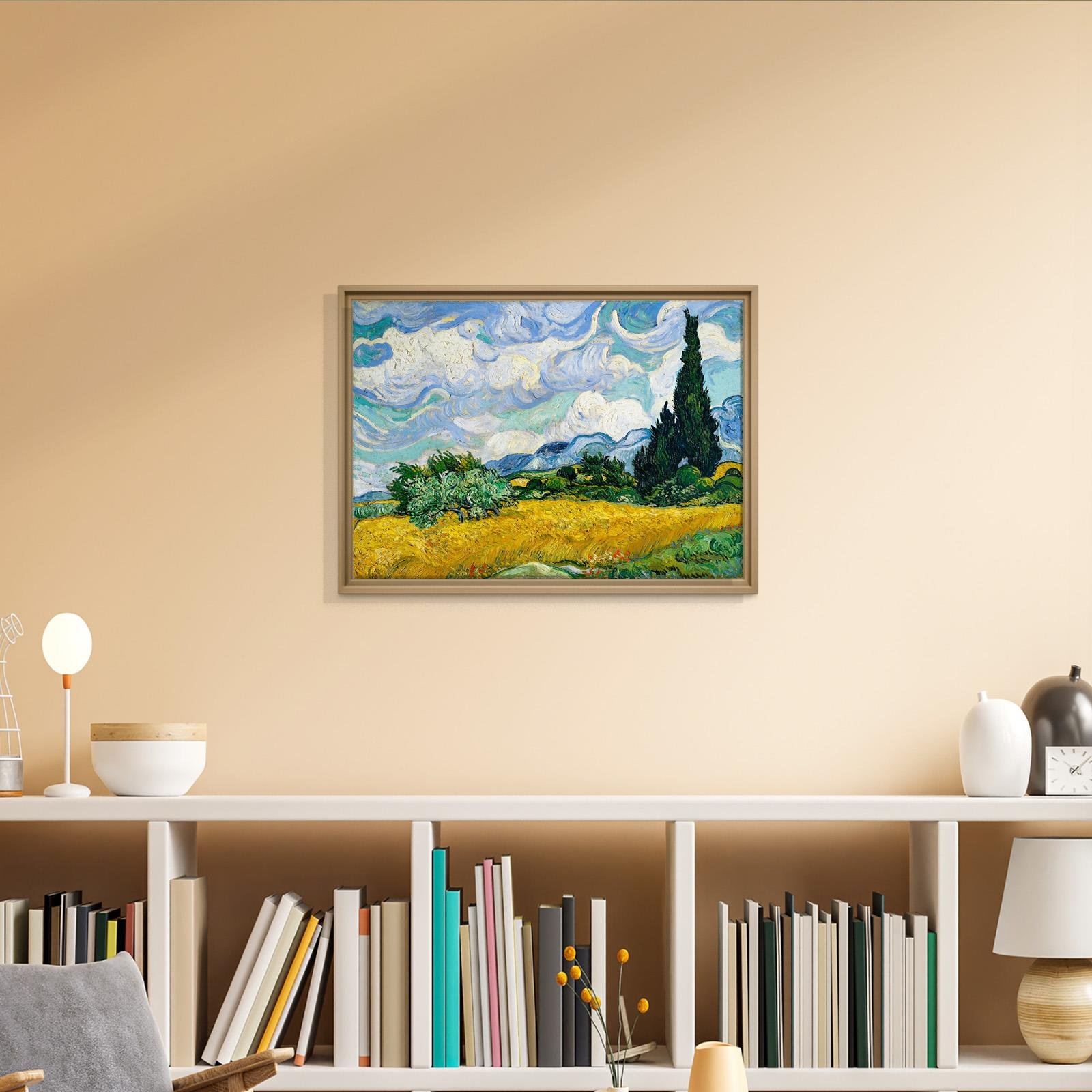 Selvili Buğday Tarlası (1889) – Vincent van Gogh