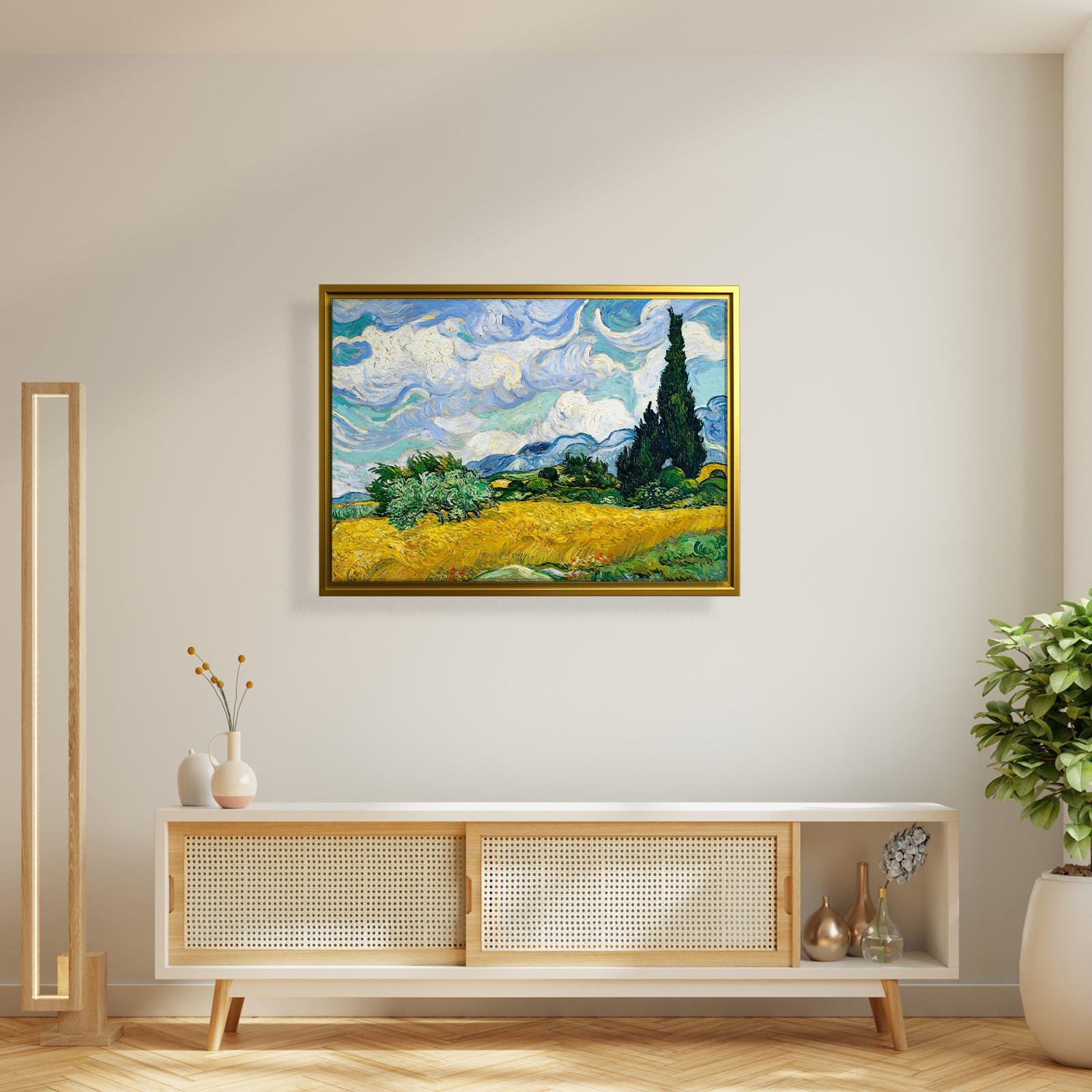 Selvili Buğday Tarlası (1889) – Vincent van Gogh