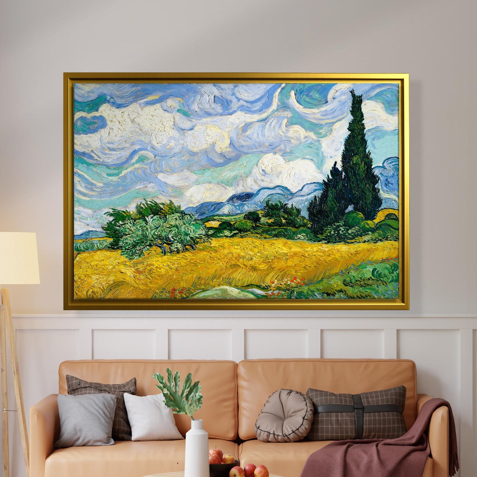 Selvili Buğday Tarlası (1889) – Vincent van Gogh