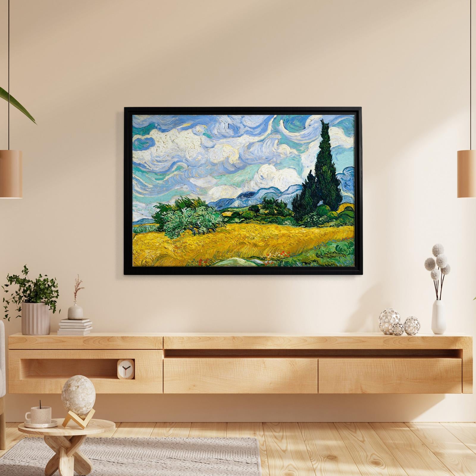 Selvili Buğday Tarlası (1889) – Vincent van Gogh