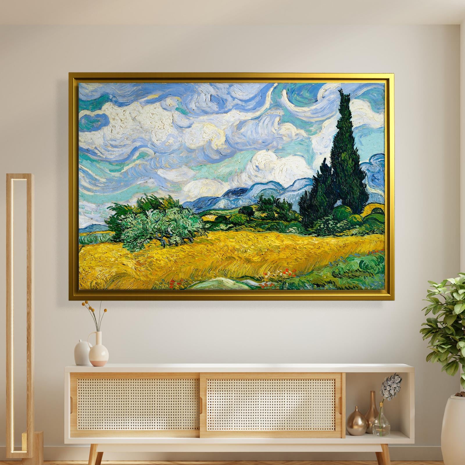 Selvili Buğday Tarlası (1889) – Vincent van Gogh