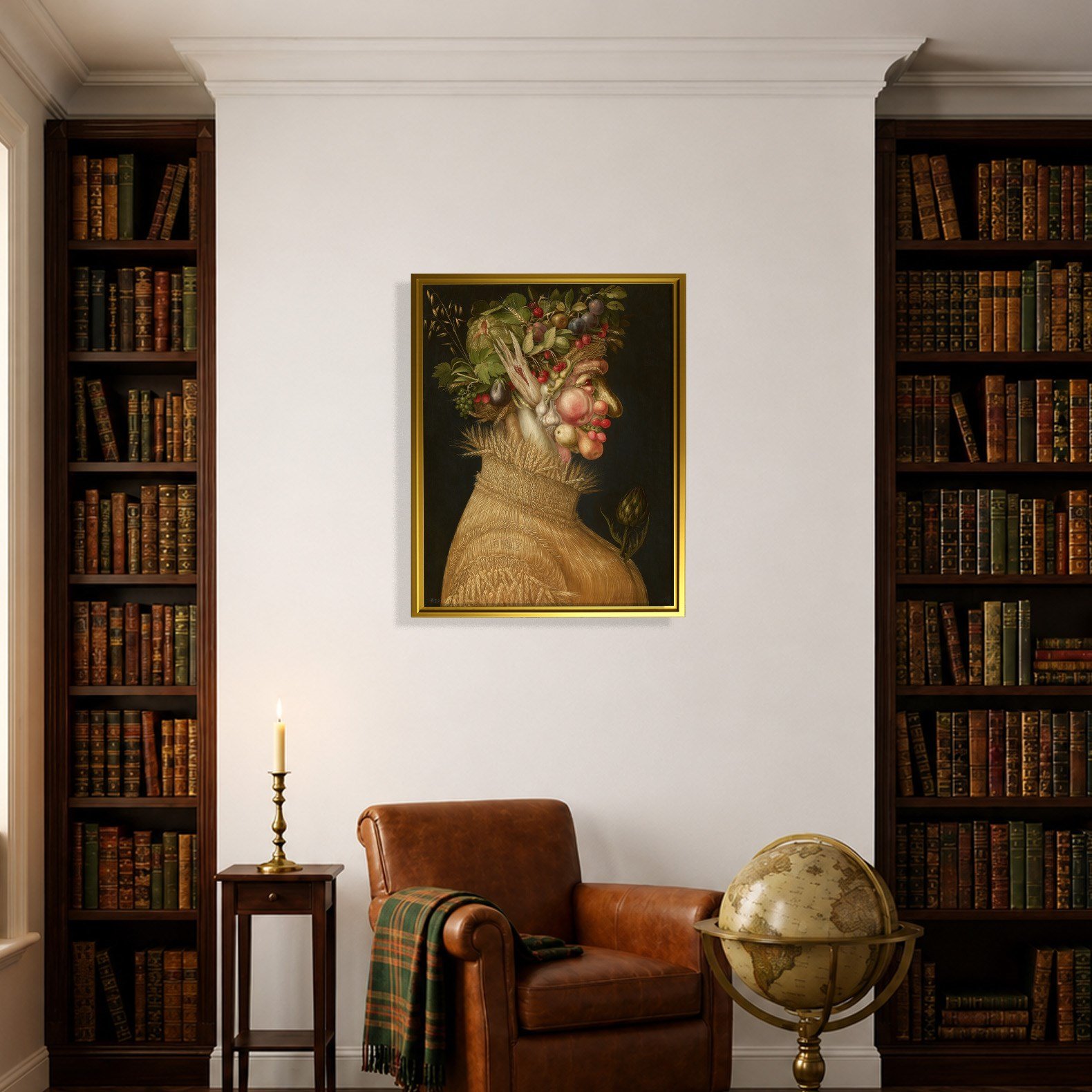 Yaz Kanvas Tablo – Giuseppe Arcimboldo Summer Klasik Rönesans Sanat Eseri