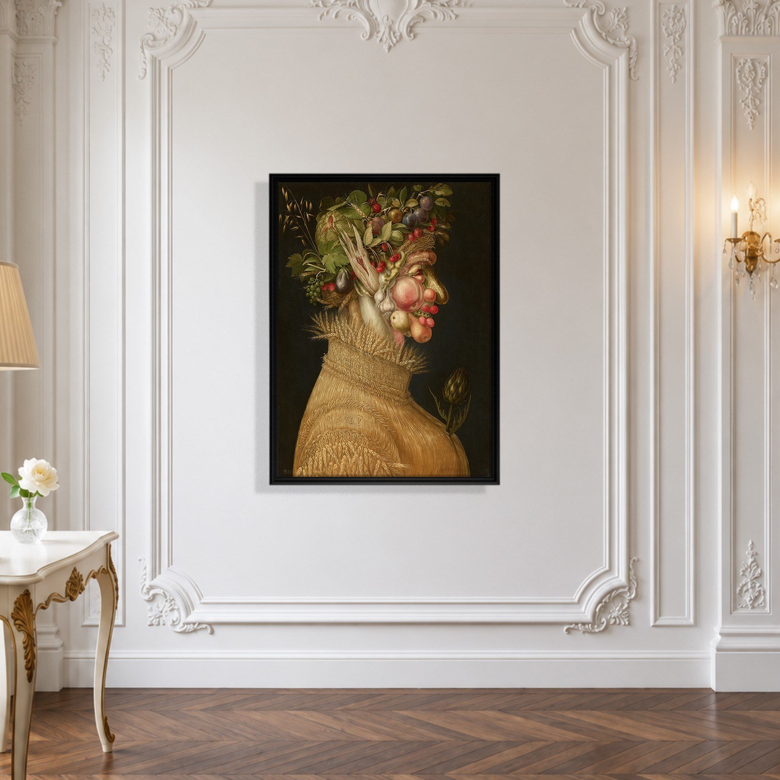 Yaz Kanvas Tablo – Giuseppe Arcimboldo Summer Klasik Rönesans Sanat Eseri