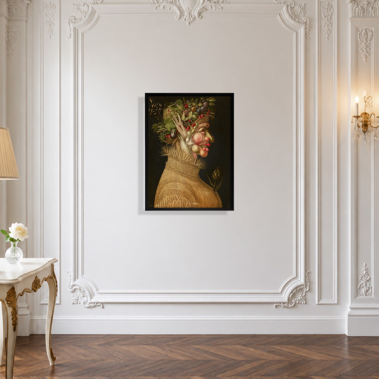 Yaz Kanvas Tablo – Giuseppe Arcimboldo Summer Klasik Rönesans Sanat Eseri