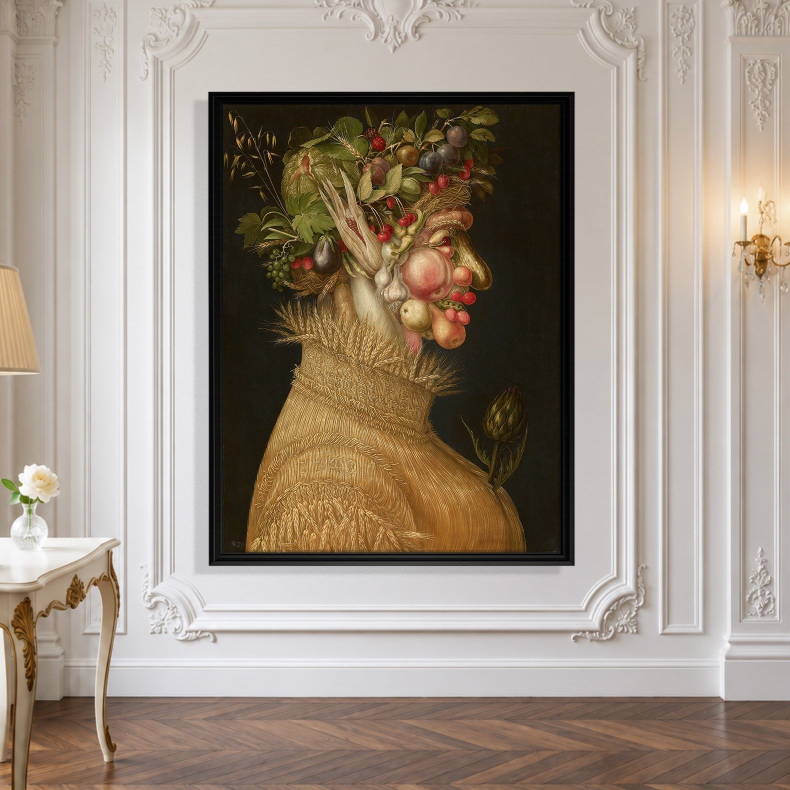 Yaz Kanvas Tablo – Giuseppe Arcimboldo Summer Klasik Rönesans Sanat Eseri