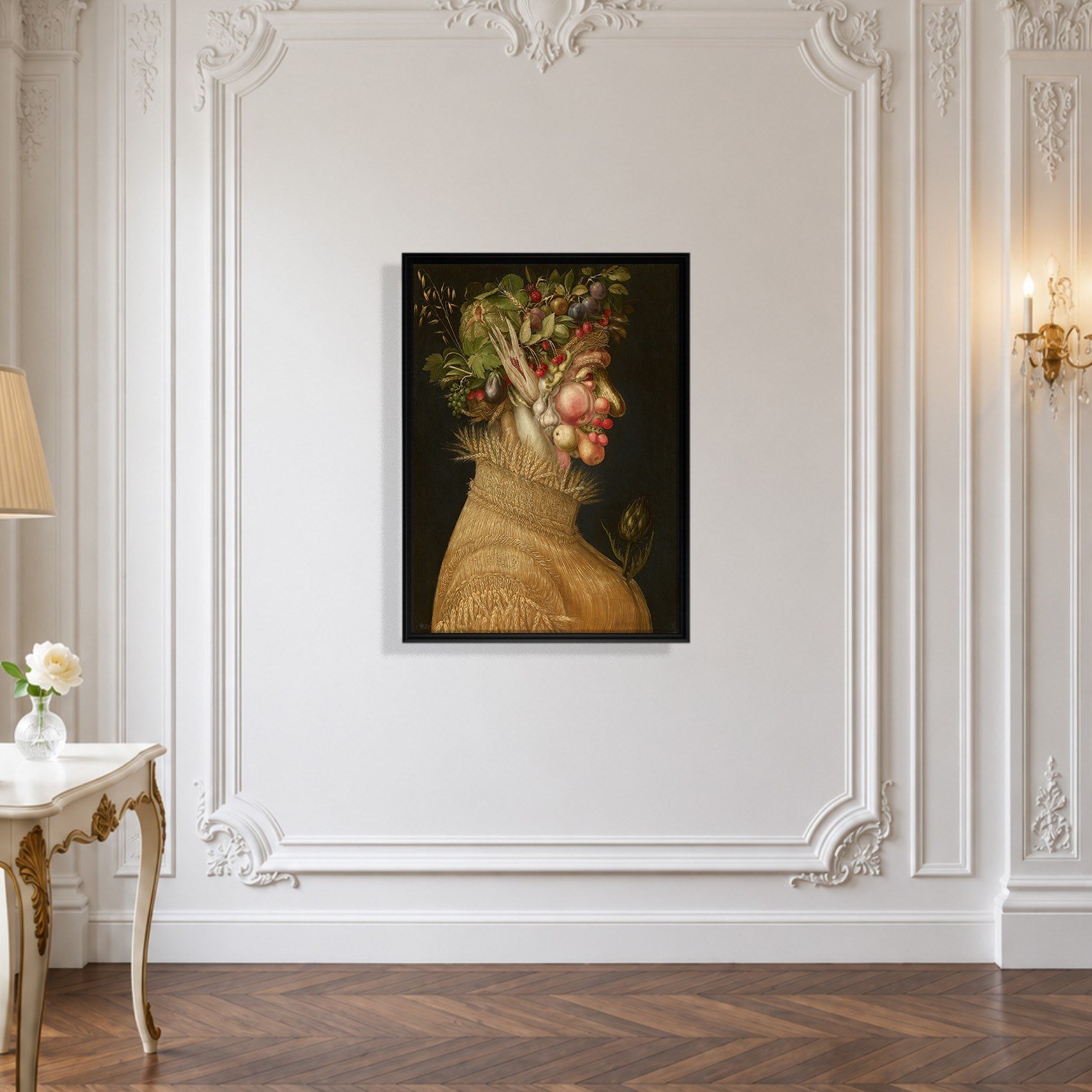 Yaz Kanvas Tablo – Giuseppe Arcimboldo Summer Klasik Rönesans Sanat Eseri