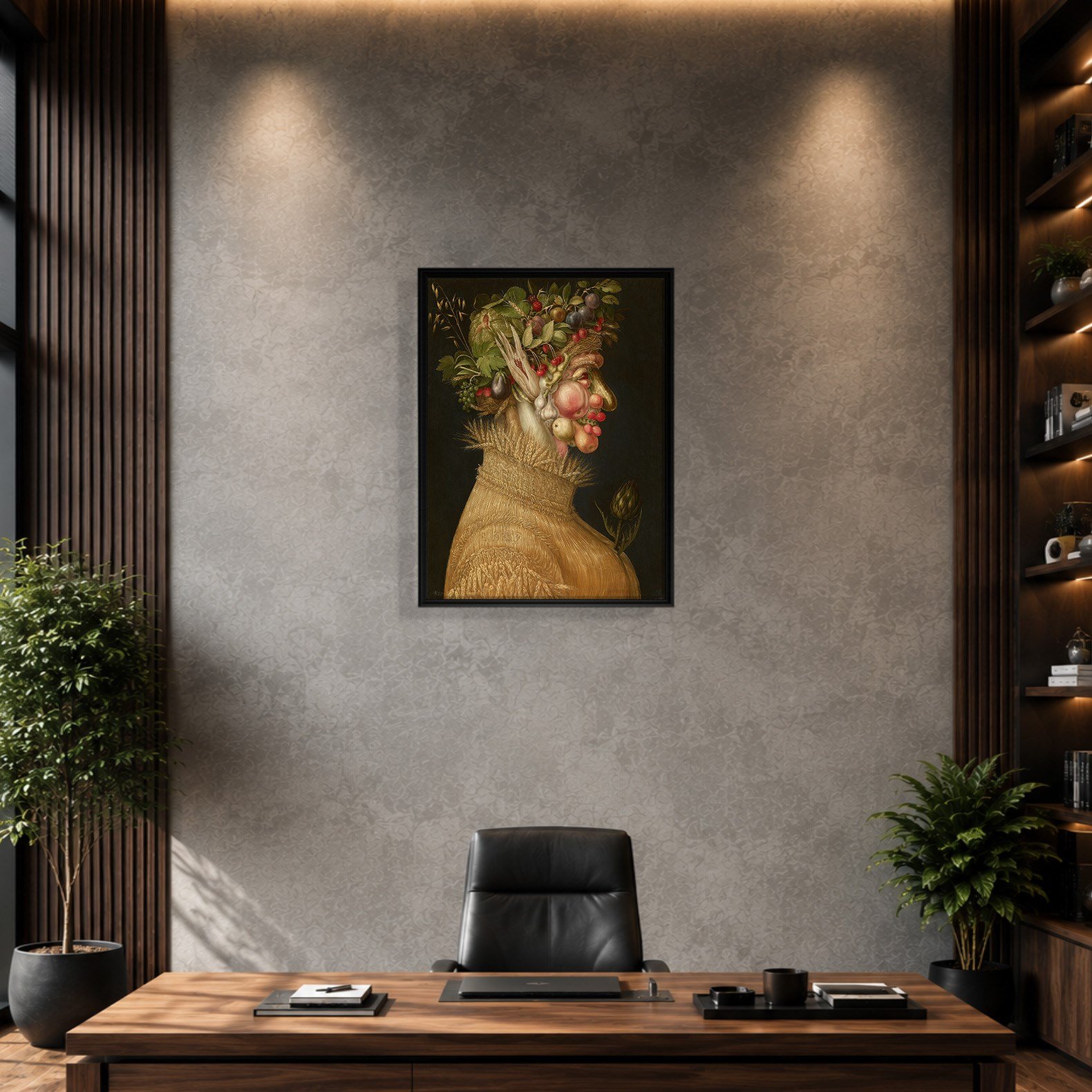 Yaz Kanvas Tablo – Giuseppe Arcimboldo Summer Klasik Rönesans Sanat Eseri
