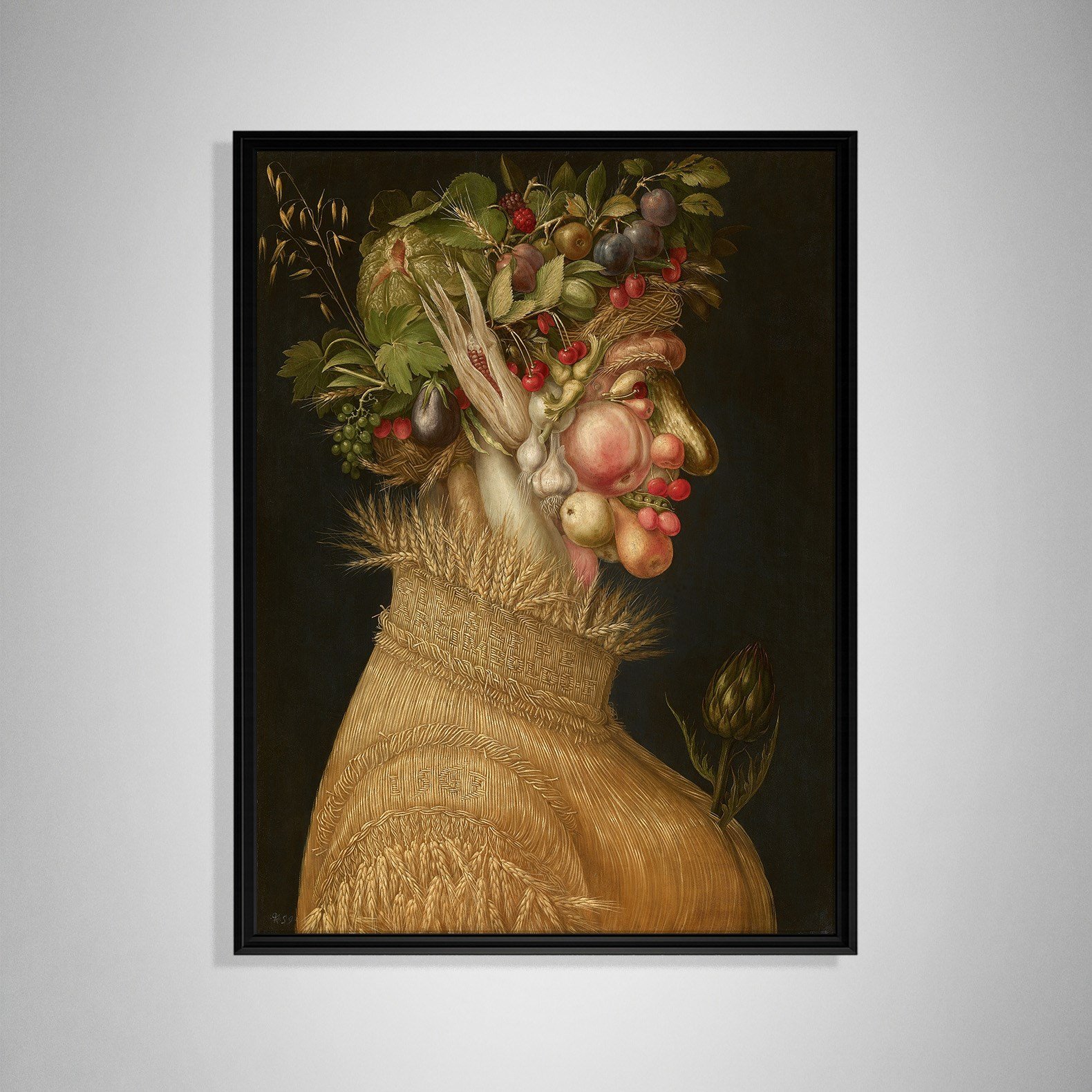 Yaz Kanvas Tablo – Giuseppe Arcimboldo Summer Klasik Rönesans Sanat Eseri