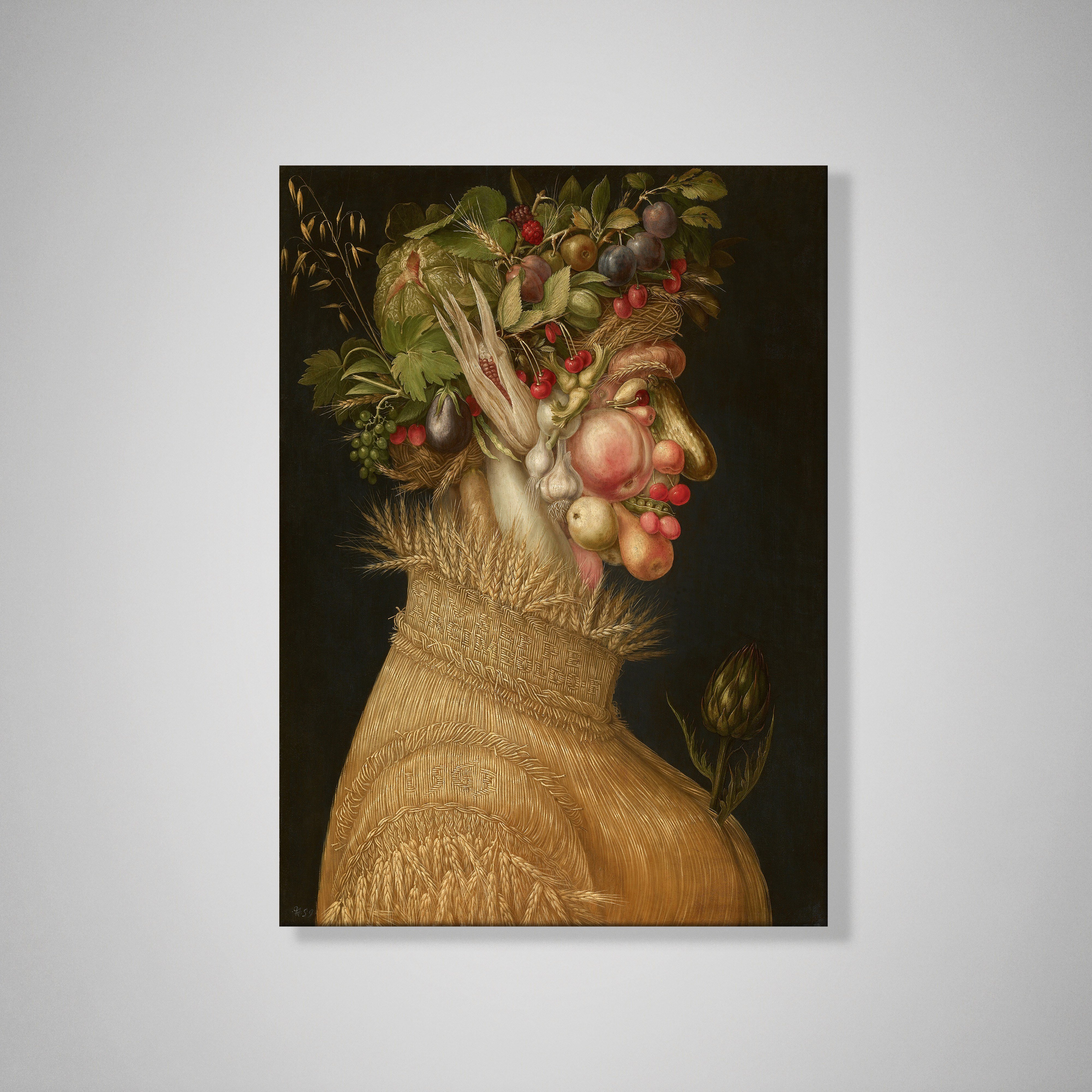Yaz Kanvas Tablo – Giuseppe Arcimboldo Summer Klasik Rönesans Sanat Eseri