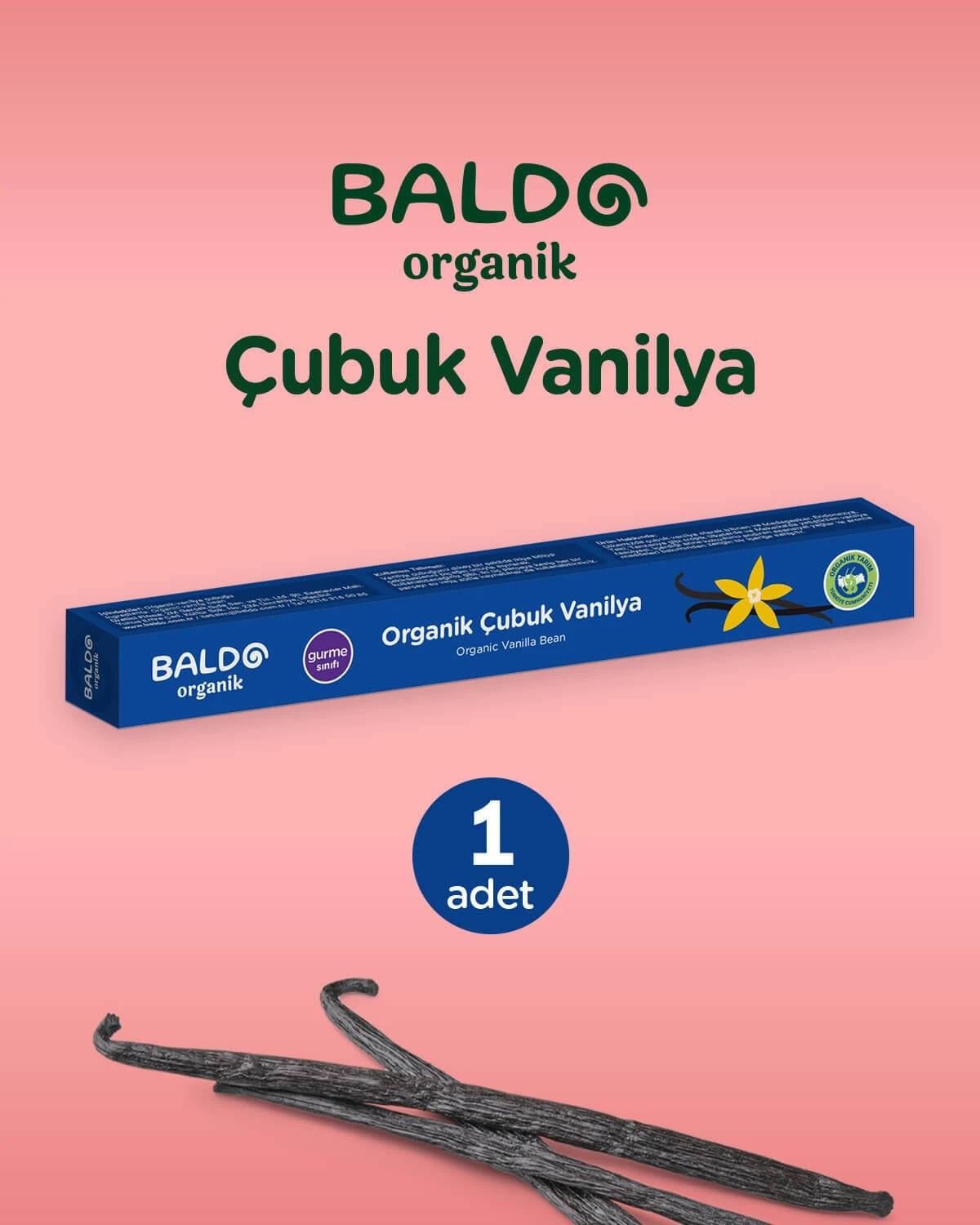 BALDO ORGANİK ÇUBUK VANİLYA