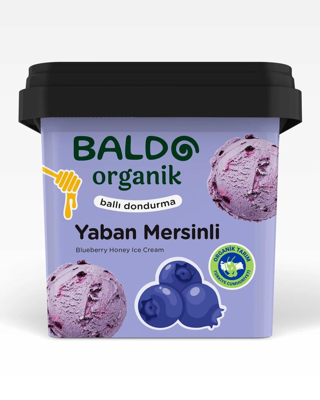 BALDO YABAN MERSINLI ORGANIK DONDURMA 400 GR