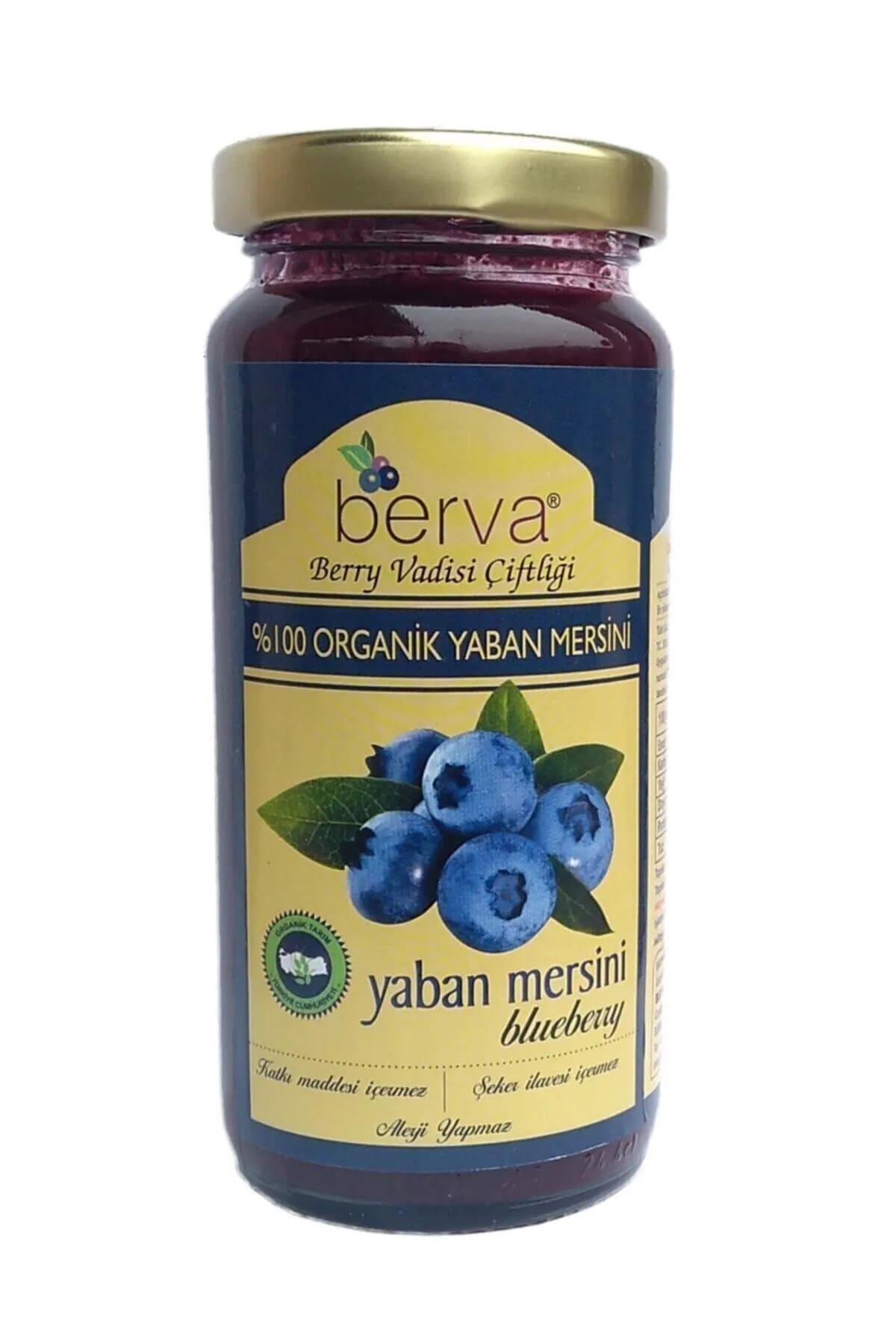 BERVA ORGANİK YABAN MERSİNİ KONSERVESİ 230 GR