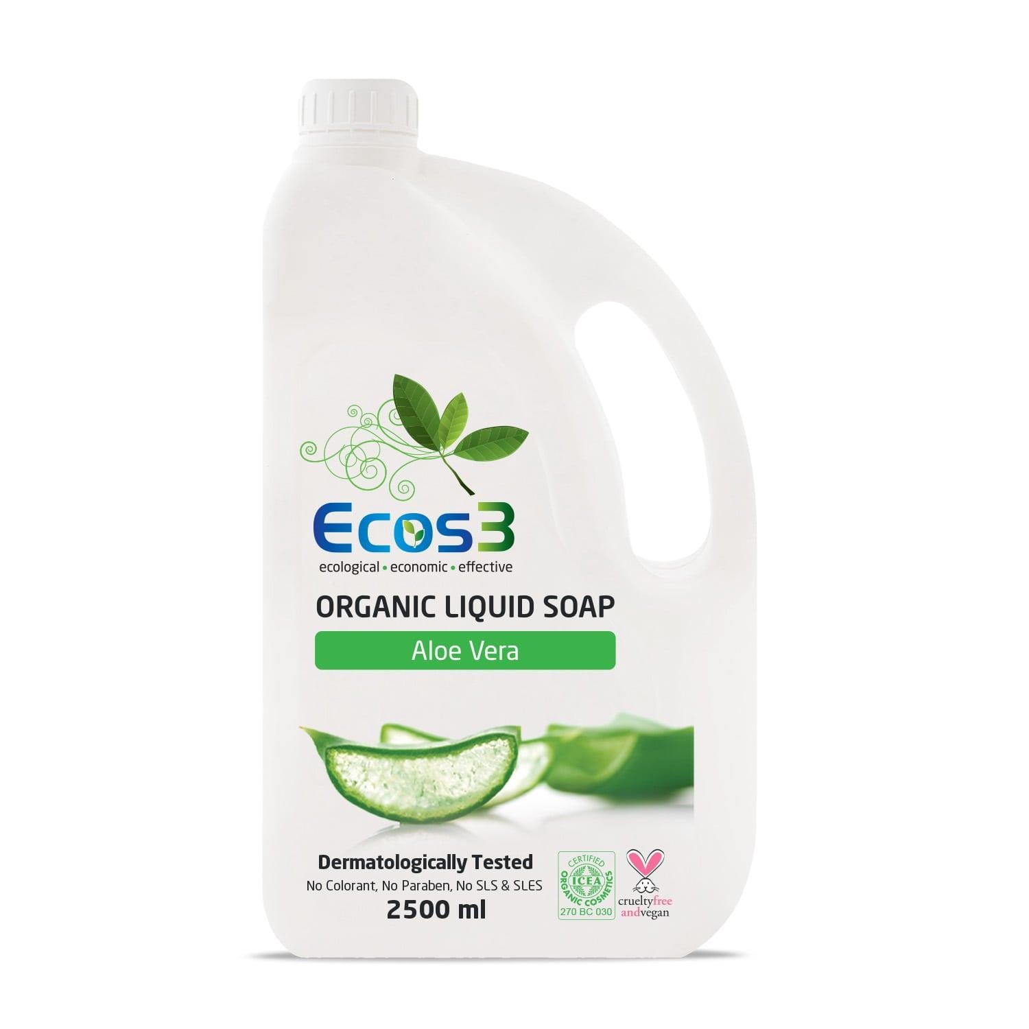 ECOS3 ORGANIK SIVI SABUN ALOE VERA 2500 ML