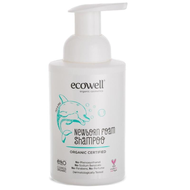ECOWELL ORGANİK YENIDOĞAN KÖPÜK ŞAMPUAN 300 ML