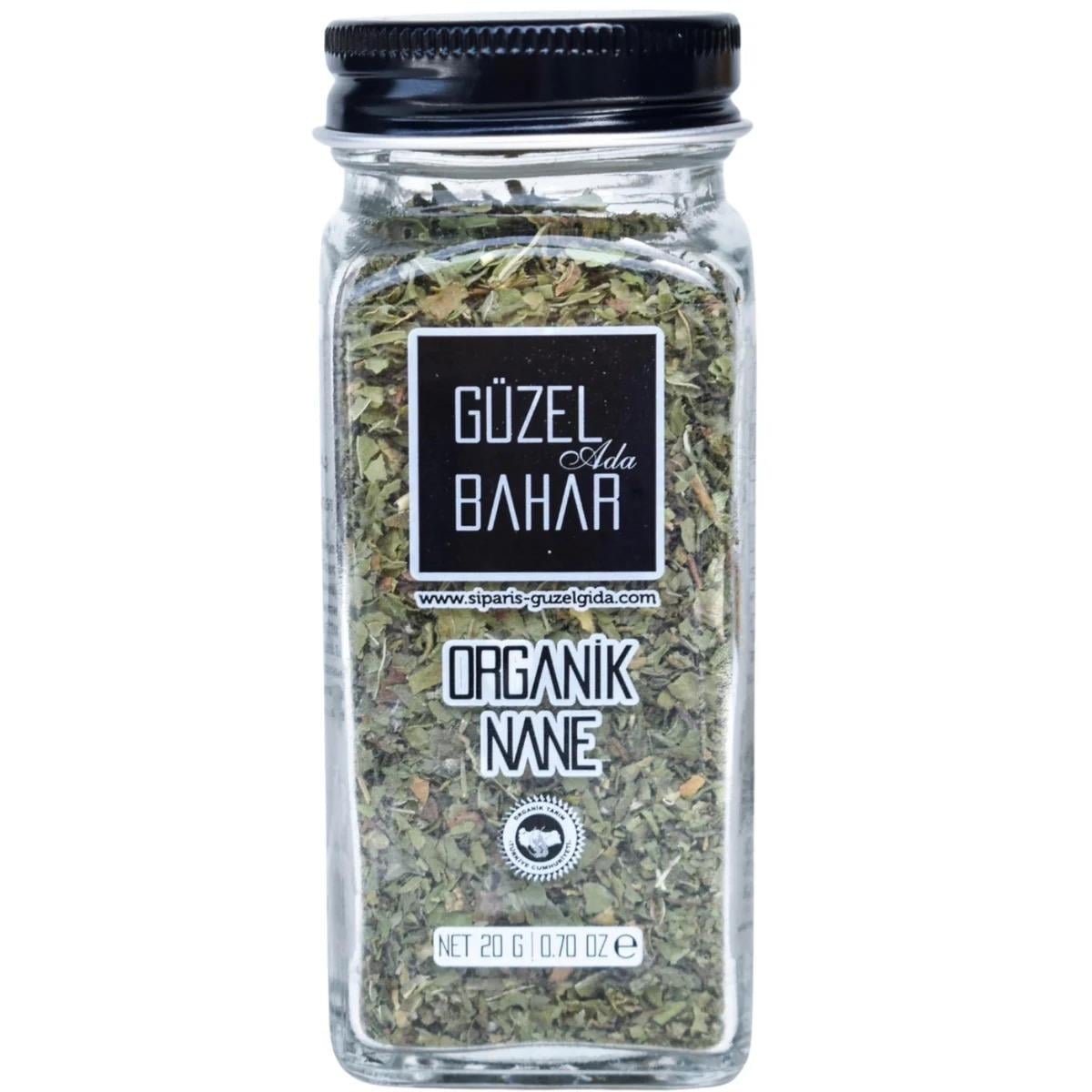 GÜZEL GIDA ORGANİK NANE 20 GR