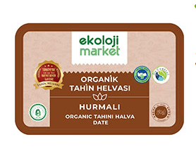 Market Organik Tahin Helvası (Hurmalı) 200g