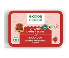 Market Organik Tahin Helvası (Kakaolu) 200g