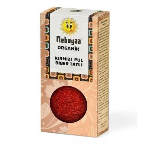 NEBUYAA KIRMIZI TATLI PUL BIBER 50 G