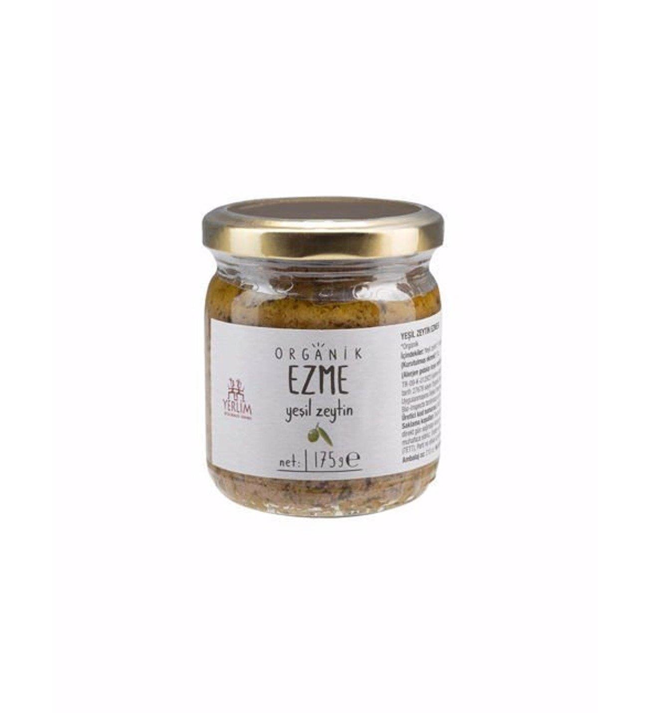 ORGANİK EZME YEŞİL ZEYTİN 175GR