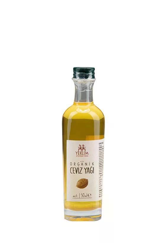 YERLİM ORGANİK CEVİZ YAĞI 50GR