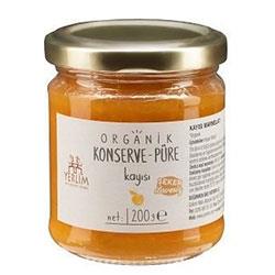 YERLİM ORGANİK KONSERVE PÜRE KAYISI 200G