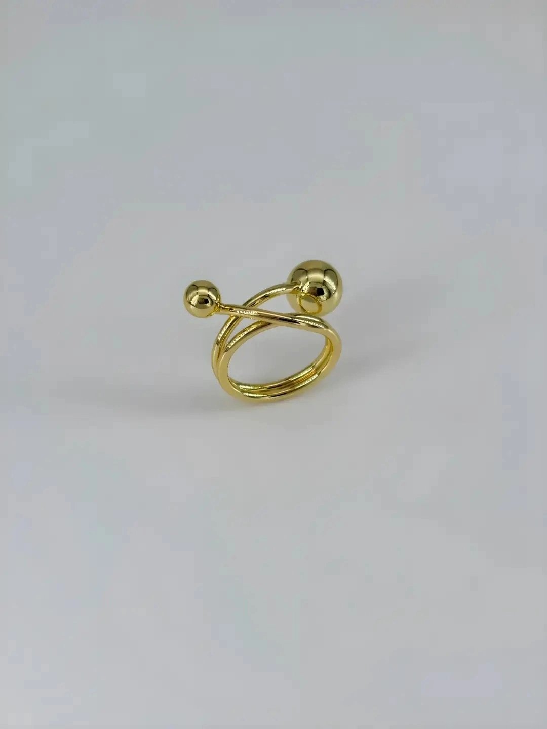14 K Gold Kaplamalı Yüzük