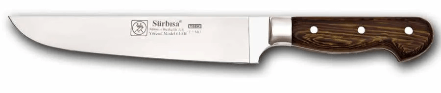 61040ym - Sürmene Yöresel Kasap Bıçağı 20,5 Cm - Kurban, Doğrama, Kesim