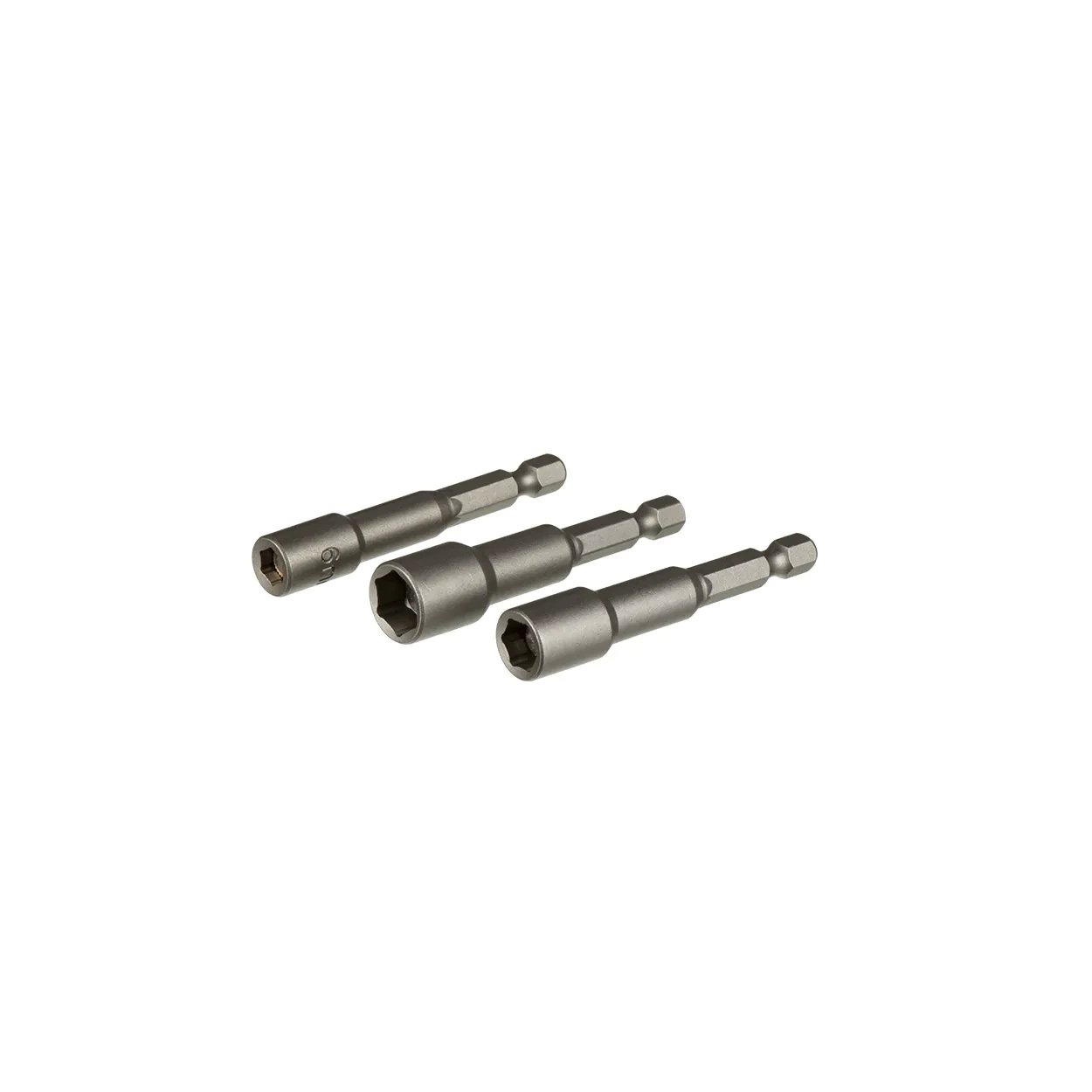 Manyetik Somun Adaptörü - 3 Lü Set 6,8,10x65 Mm