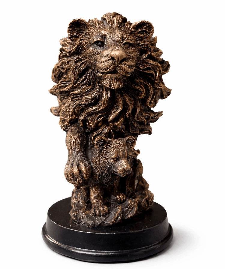 Polyester Aslan Büstü Alk4489