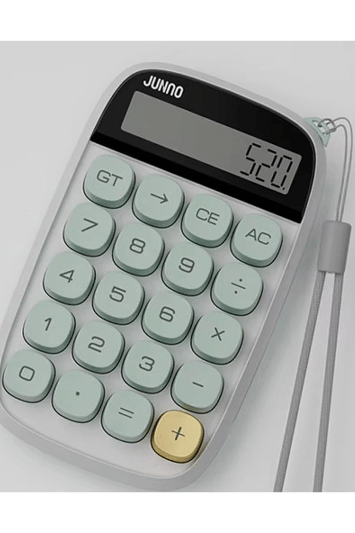 Sevimli Kare Tuşlu 10 Haneli Ldc Ekran Hesap Makinası Sarı