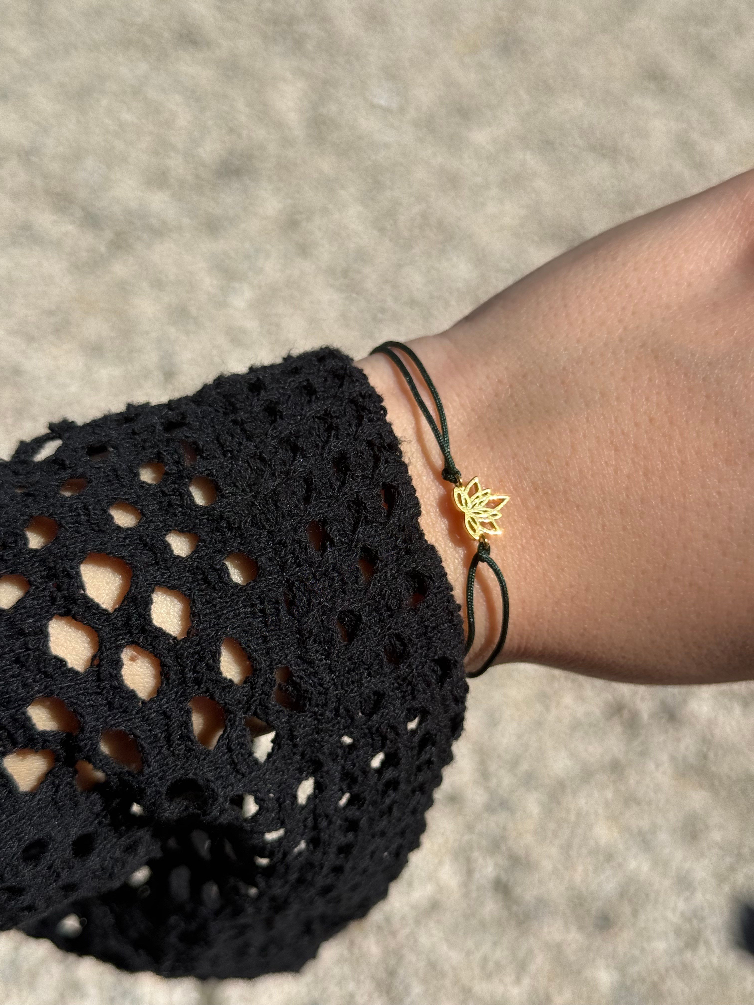 Lotus İpli Bileklik