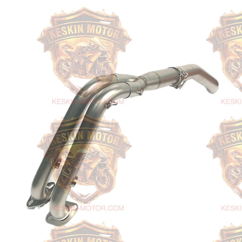 CFMOTO 450MT (2024+) Paslanmaz Çelik Performans Egzoz Manifoldu (Header Pipe)