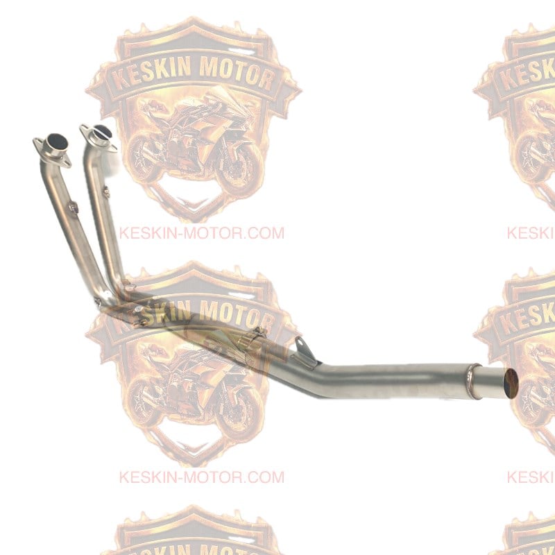 CFMOTO 450MT (2024+) Paslanmaz Çelik Performans Egzoz Manifoldu (Header Pipe)