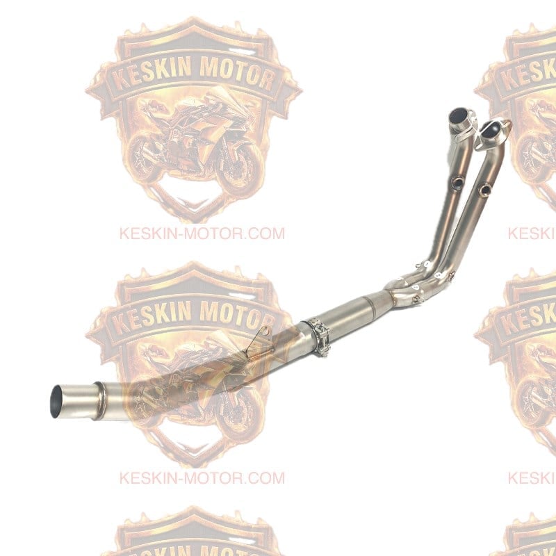 CFMOTO 450MT (2024+) Paslanmaz Çelik Performans Egzoz Manifoldu (Header Pipe)