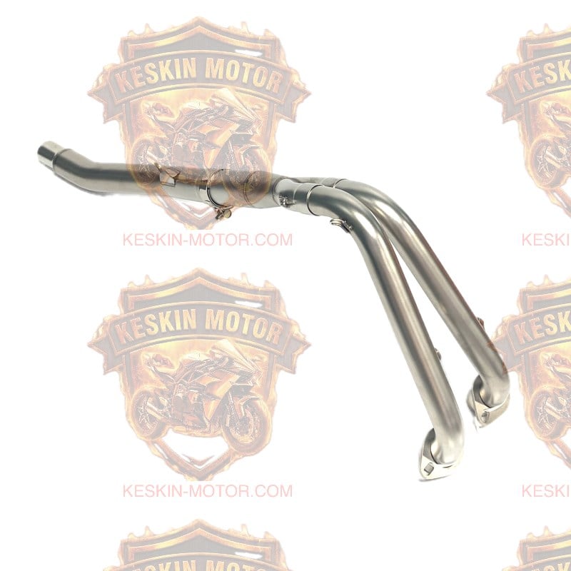 CFMOTO 450MT (2024+) Paslanmaz Çelik Performans Egzoz Manifoldu (Header Pipe)