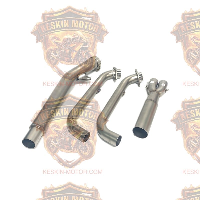 CFMOTO 450MT (2024+) Paslanmaz Çelik Performans Egzoz Manifoldu (Header Pipe)