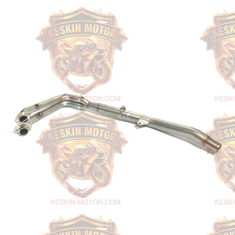 CFMOTO 450MT (2024+) Paslanmaz Çelik Performans Egzoz Manifoldu (Header Pipe)