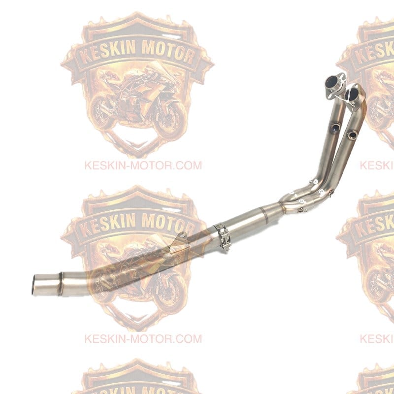 CFMOTO 450MT (2024+) Paslanmaz Çelik Performans Egzoz Manifoldu (Header Pipe)