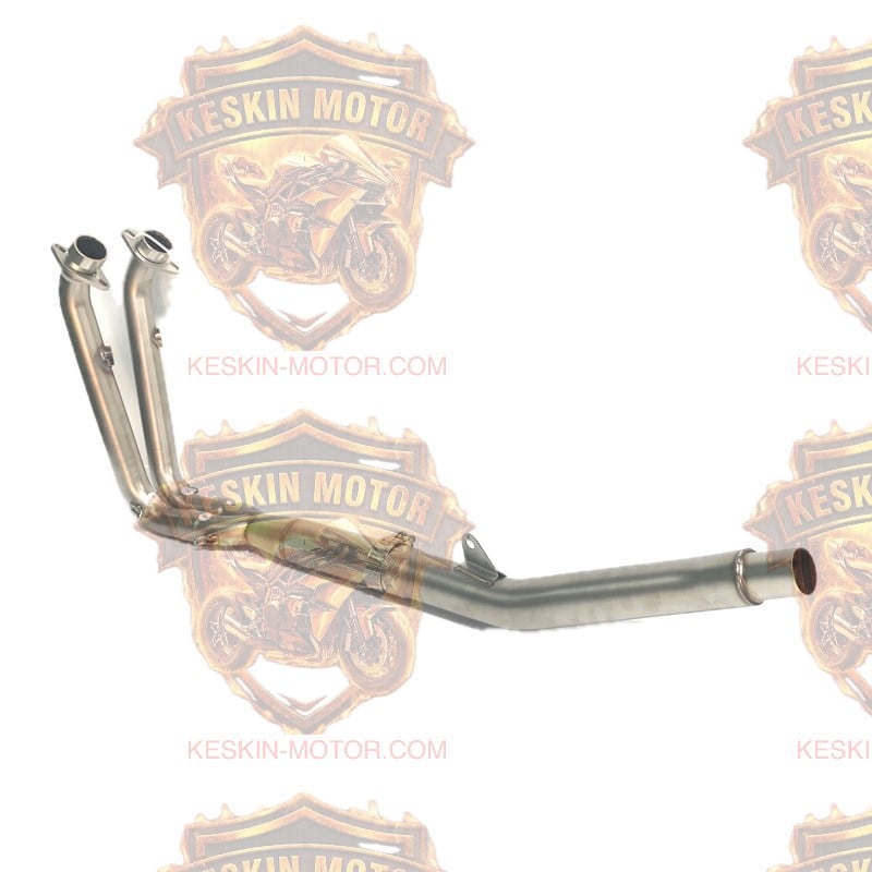 CFMOTO 450MT (2024+) Paslanmaz Çelik Performans Egzoz Manifoldu (Header Pipe)
