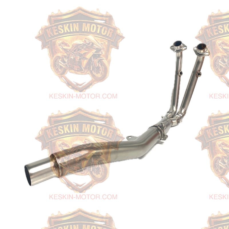 CFMOTO 450MT (2024+) Paslanmaz Çelik Performans Egzoz Manifoldu (Header Pipe)