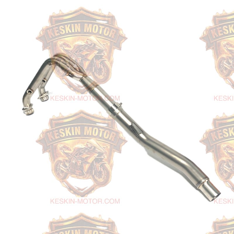 CFMOTO 450MT (2024+) Paslanmaz Çelik Performans Egzoz Manifoldu (Header Pipe)