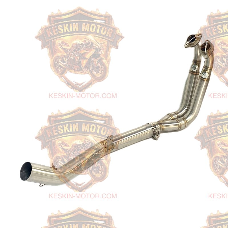 CFMOTO 450SR Paslanmaz Çelik Performans Egzoz Manifoldu (Header Pipe)