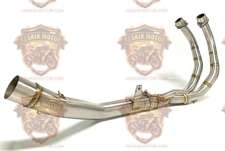 Honda CB500 / CB500R (2013-2021) Uyumlu Paslanmaz Çelik Egzoz Manifoldu (Header Pipe)