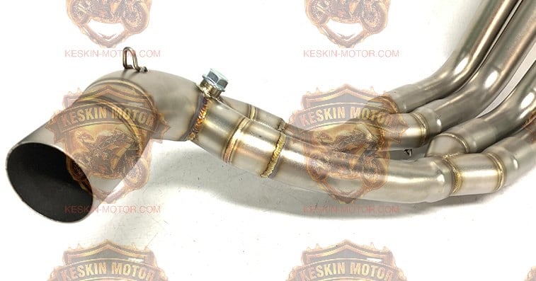 Honda CBR650R / CB650R Uyumlu Paslanmaz Çelik Egzoz Manifoldu (Header Pipe)