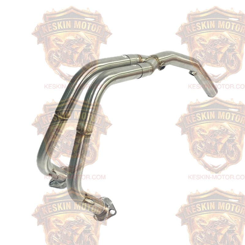 Kawasaki Ninja 400 (2023+) Paslanmaz Çelik Performans Egzoz Manifoldu (Header Pipe)