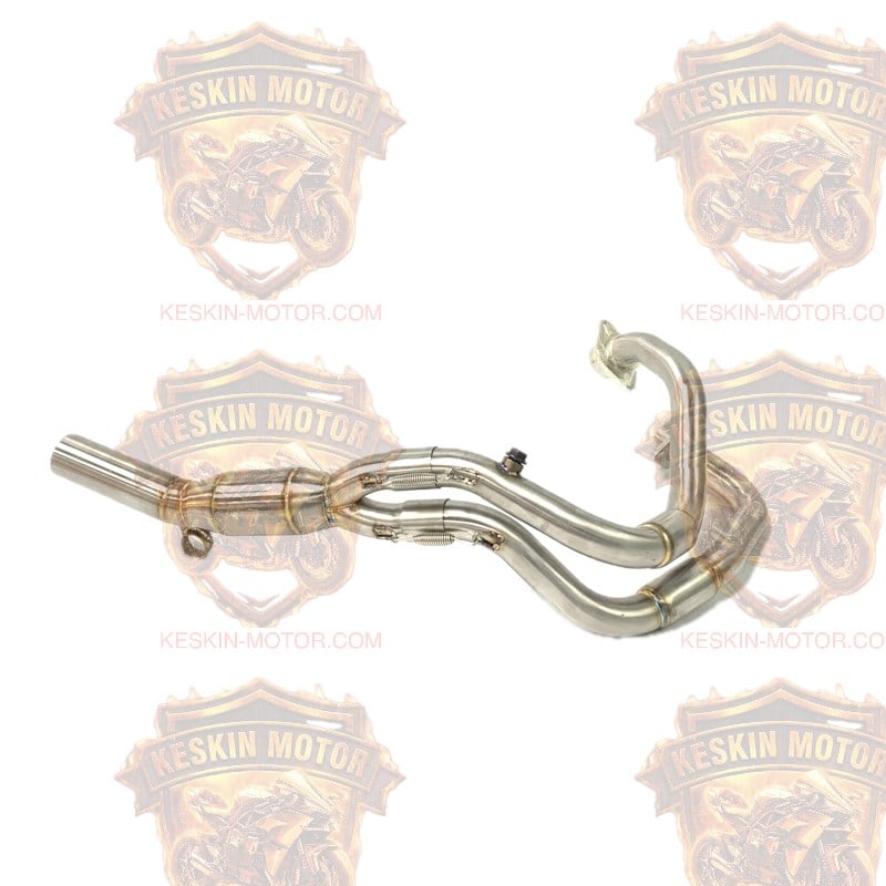 Suzuki GSX-250R Paslanmaz Çelik Performans Egzoz Manifoldu (Header Pipe)