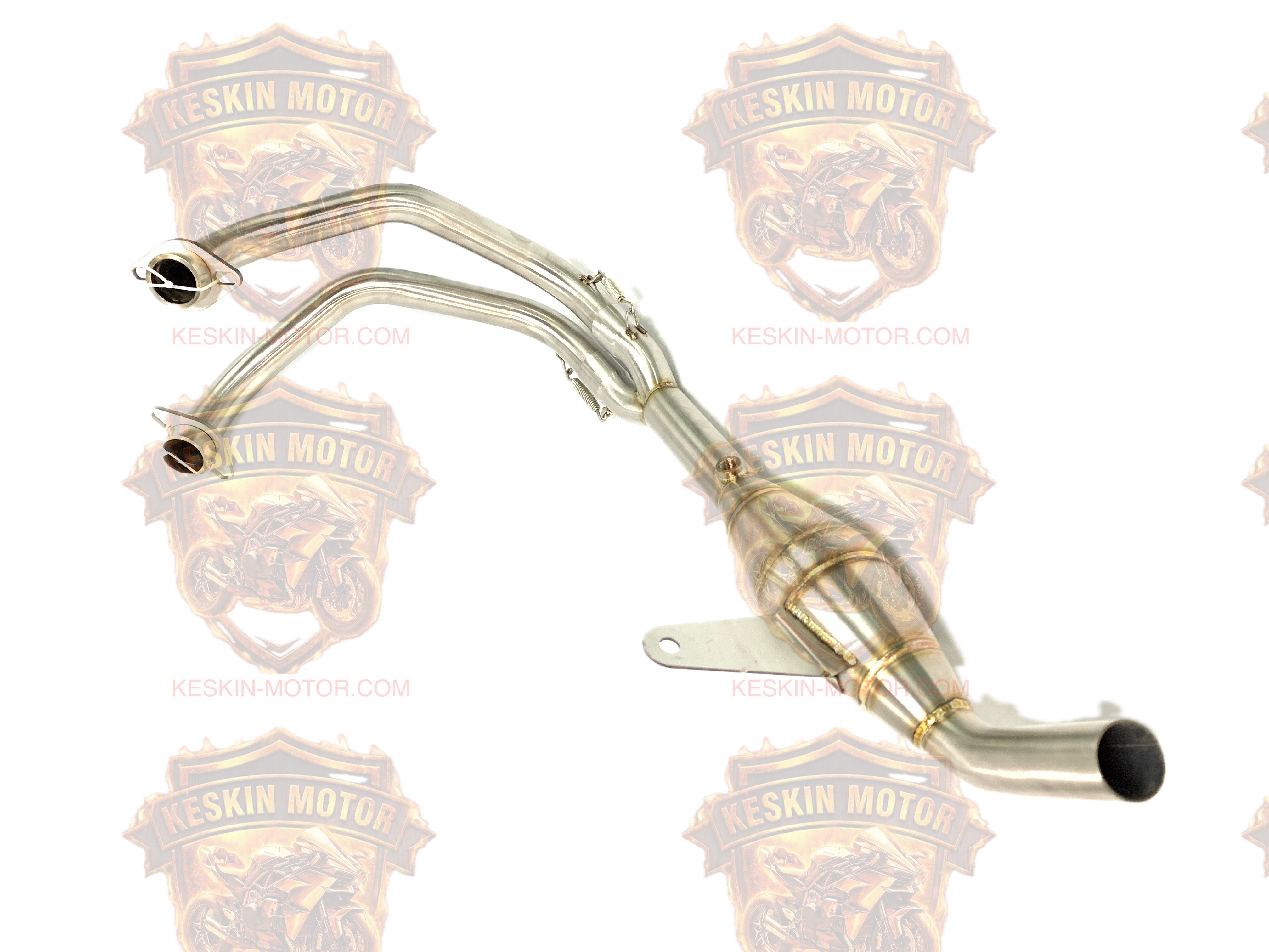 Yamaha YZF-R25 / MT-25 Paslanmaz Çelik Performans Egzoz Manifoldu (Header Pipe)