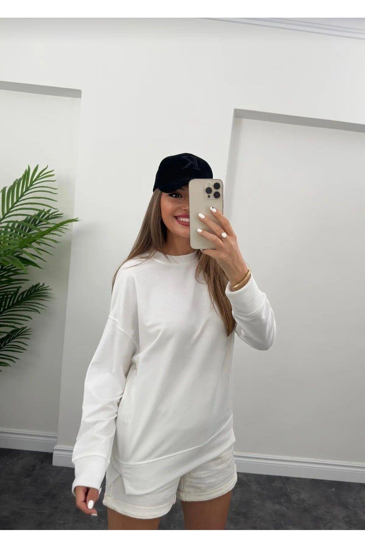 Basic Salaş Sweatshirt