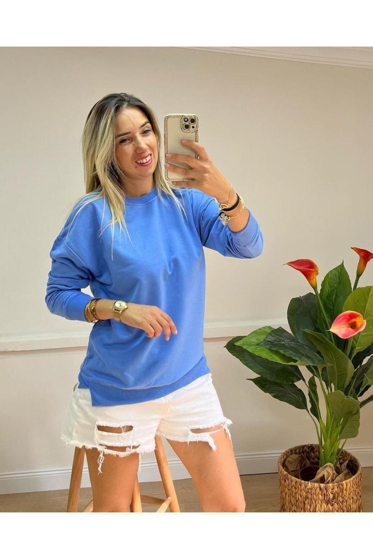 Basic Salaş Sweatshirt